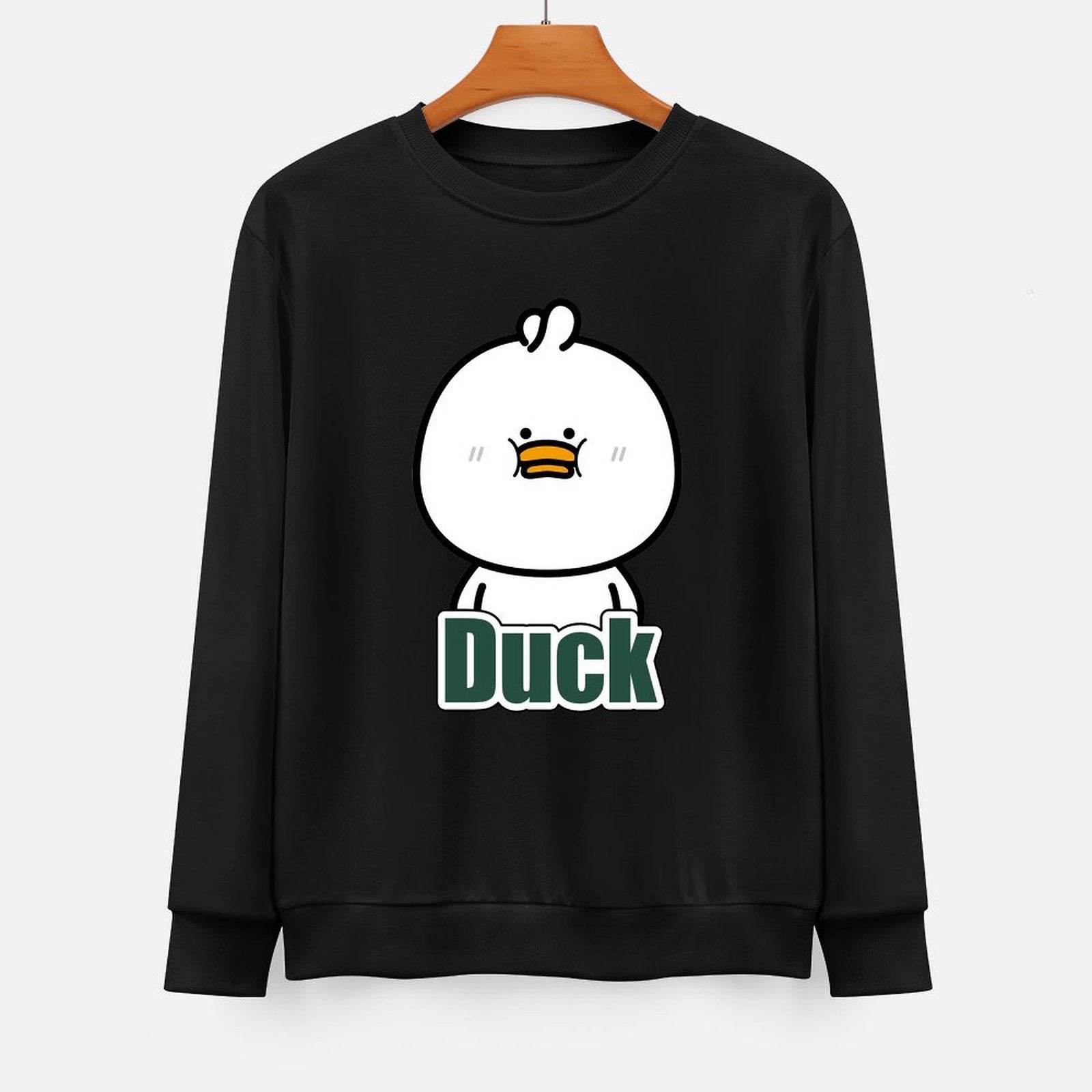 Front Patterned Long Sleeve TopStreetStyle Logo-Ready